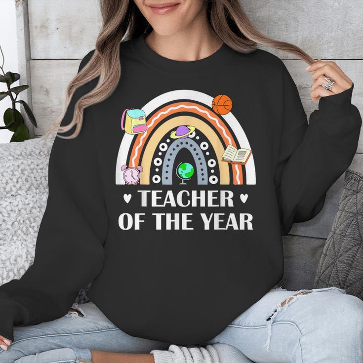 Teacher Of The Year Best Teacher Ever Men Women Unisex Sweatshirt, funny design Teacher Of The Year Best Teacher Ever Men Women Unisex Sweatshirt, funny design