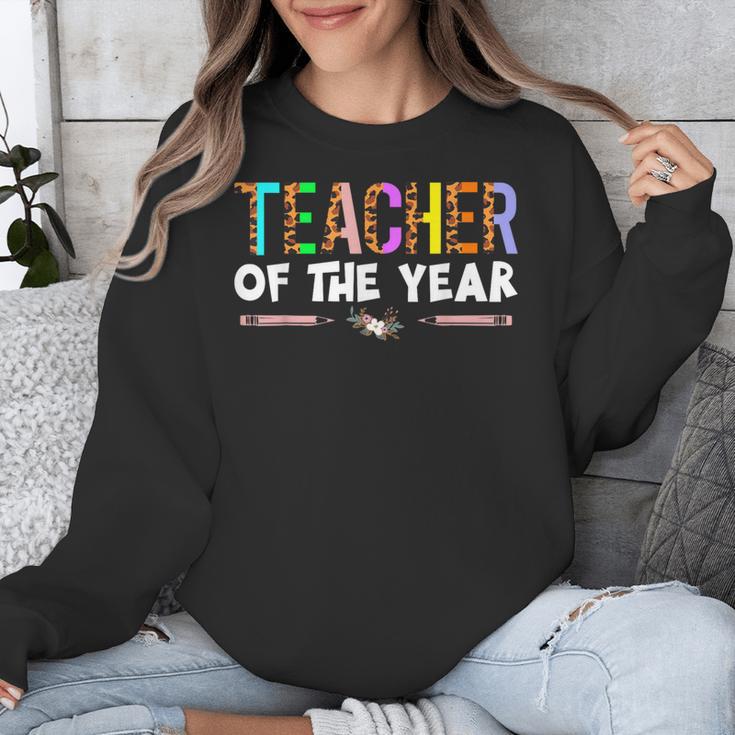 Teacher Of The Year Party Teacher Appreciation Unisex Sweatshirt, funny design Teacher Of The Year Party Teacher Appreciation Unisex Sweatshirt, funny design