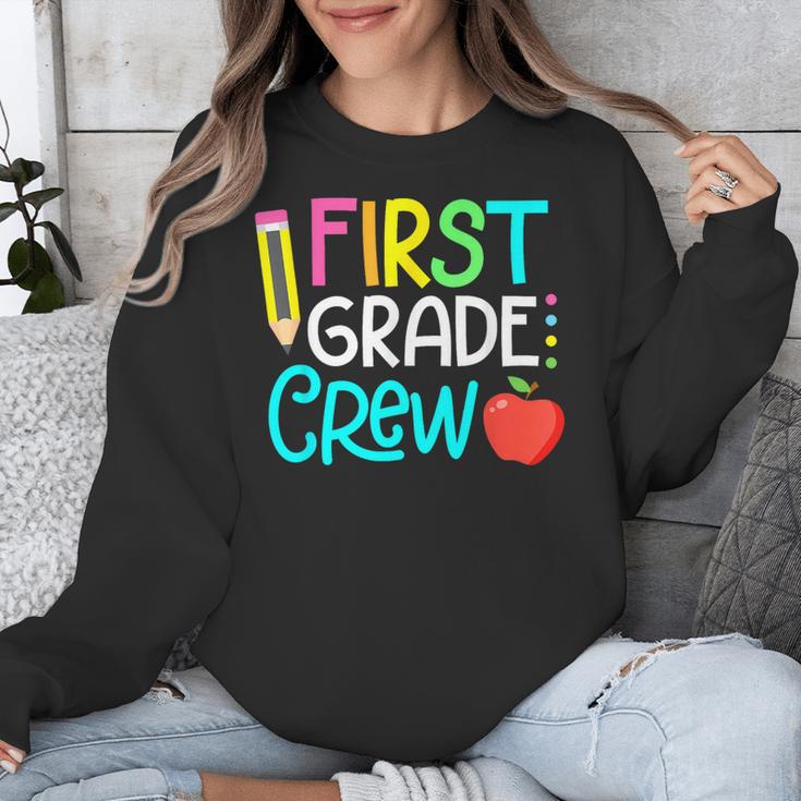 Team 1st Grade Crew Back To School 1st Grade Teacher Kids Unisex Sweatshirt, funny design Team 1st Grade Crew Back To School 1st Grade Teacher Kids Unisex Sweatshirt, funny design