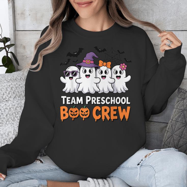 Team Preschool Boo Crew Halloween Teacher Student Costume Unisex Sweatshirt, funny design Team Preschool Boo Crew Halloween Teacher Student Costume Unisex Sweatshirt, funny design