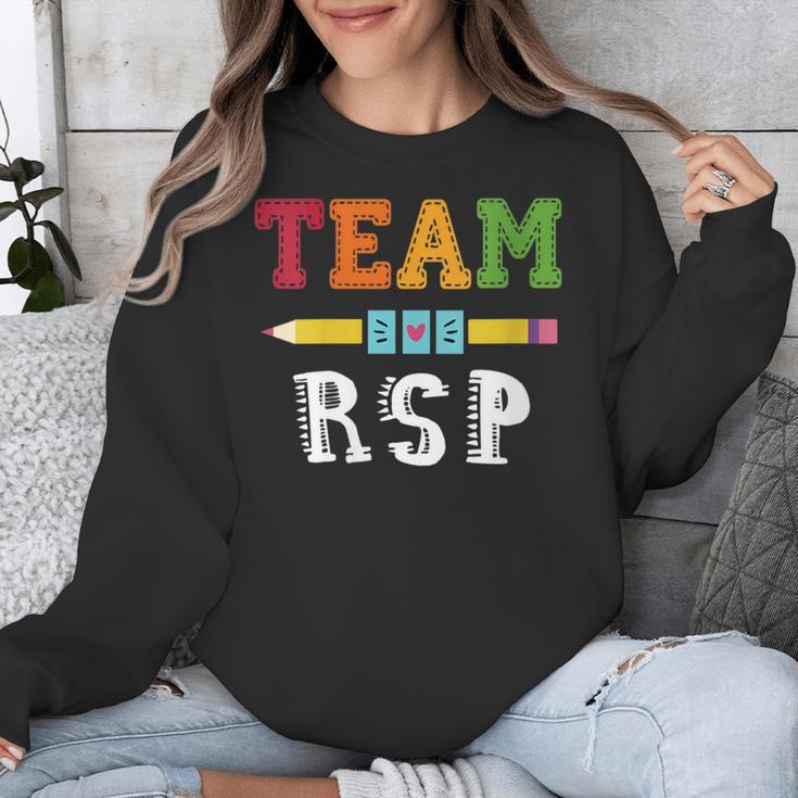 Team RSP RSP Teacher Kindergarten Teacher Unisex Sweatshirt, funny design