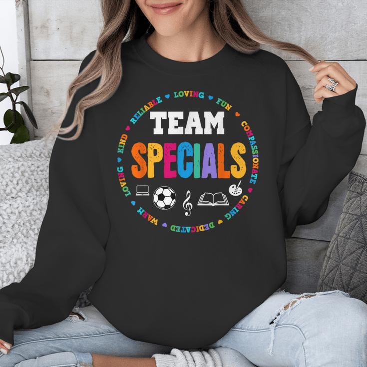 TEAM Specials Teacher TRIBE Squad Back To Primary School Unisex Sweatshirt, funny design TEAM Specials Teacher TRIBE Squad Back To Primary School Unisex Sweatshirt, funny design