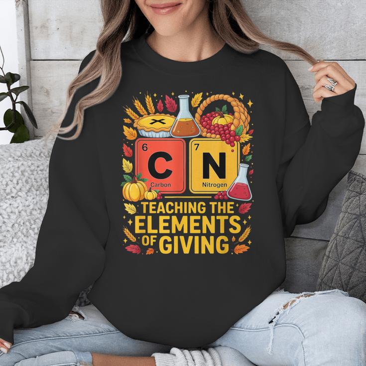 Thanksgiving 67 Meme Science Teacher Periodic Table Women Unisex Sweatshirt, Science Teacher Gifts, funny design