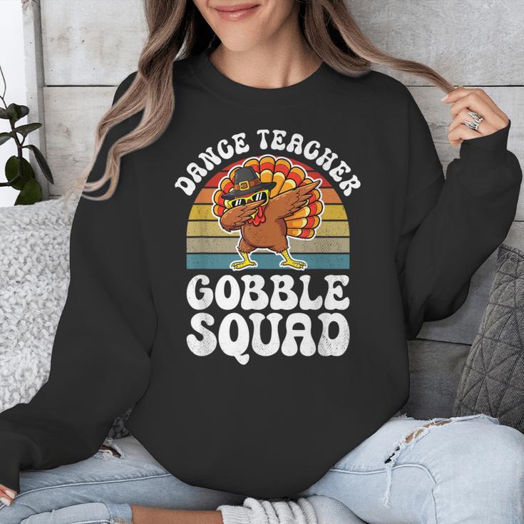 Thanksgiving Dance Teacher Gobble Squad Turkey Unisex Sweatshirt, funny design Thanksgiving Dance Teacher Gobble Squad Turkey Unisex Sweatshirt, funny design