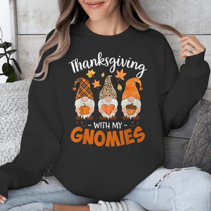 Thanksgiving Shirts For Women With My Gnomies Teachers Gnome Unisex Sweatshirt, funny design Thanksgiving Shirts For Women With My Gnomies Teachers Gnome Unisex Sweatshirt, funny design