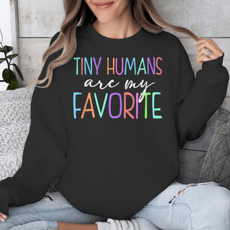 Tiny Humans Are My Favorite Daycare Provider Teacher Daycare Unisex Sweatshirt, funny design Tiny Humans Are My Favorite Daycare Provider Teacher Daycare Unisex Sweatshirt, funny design