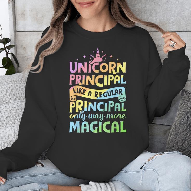 Unicorn Principal Back To School Teacher Appreciation Unisex Sweatshirt, funny design Unicorn Principal Back To School Teacher Appreciation Unisex Sweatshirt, funny design