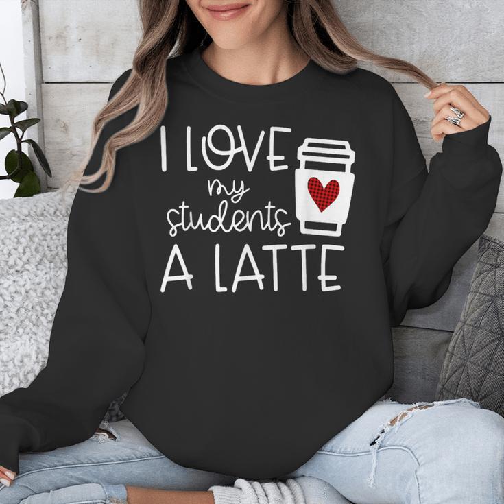 Valentines Day Teacher Tee I Love My Students A Latte Unisex Sweatshirt, funny design Valentines Day Teacher Tee I Love My Students A Latte Unisex Sweatshirt, funny design