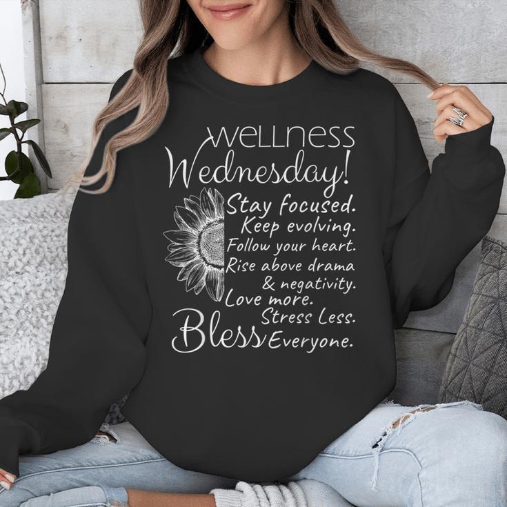 Wellness Wednesday Nurse Counselor Teacher Quotes Unisex Sweatshirt, funny design Wellness Wednesday Nurse Counselor Teacher Quotes Unisex Sweatshirt, funny design