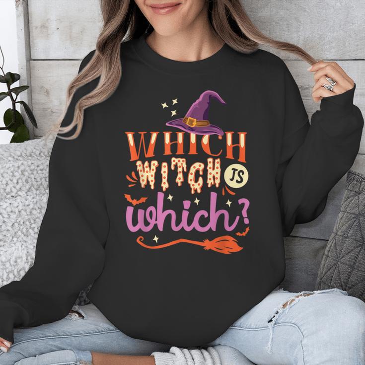 Which Witch Is Which Halloween English Teacher Unisex Sweatshirt, English Teacher Gifts, funny design Which Witch Is Which Halloween English Teacher Unisex Sweatshirt, English Teacher Gifts, funny design