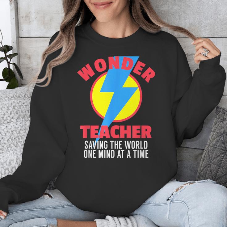 Wonder Teacher Costume Shirt Teacher Halloween Costume Tee Unisex Sweatshirt, funny design Wonder Teacher Costume Shirt Teacher Halloween Costume Tee Unisex Sweatshirt, funny design