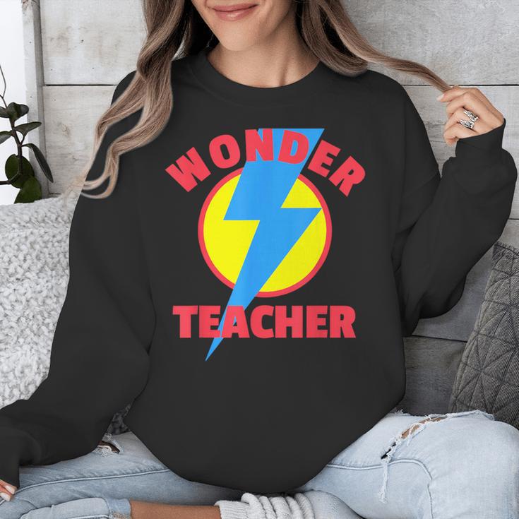 Wonder Teacher Teacher Halloween Tshirt Unisex Sweatshirt, funny design Wonder Teacher Teacher Halloween Tshirt Unisex Sweatshirt, funny design