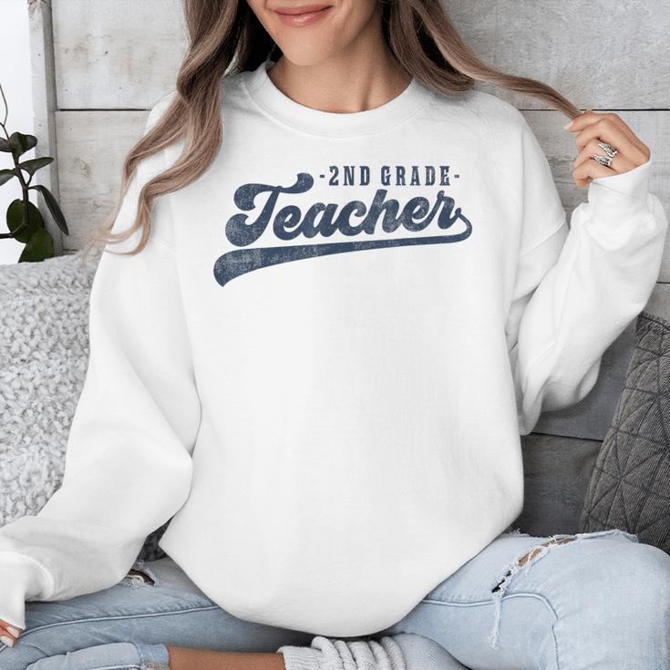 2nd Grade Teacher Cute Vintage Graphic Second Grade Teacher Men Women Unisex Sweatshirt, 2nd Grade Teacher Gifts, funny design 2nd Grade Teacher Cute Vintage Graphic Second Grade Teacher Men Women Unisex Sweatshirt, 2nd Grade Teacher Gifts, funny design