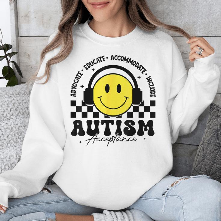 Autism Awareness Acceptance Special Education Teacher Kids Unisex Sweatshirt, funny design
