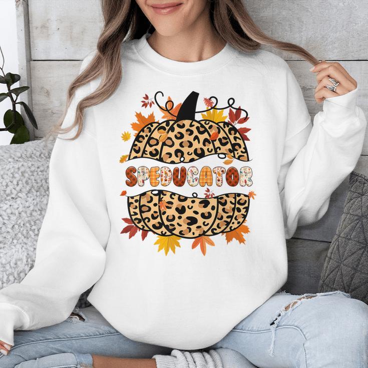 Autumn Fall SPED ED Teacher Thankful Grateful Pumpkin Retro Unisex Sweatshirt, funny design Autumn Fall SPED ED Teacher Thankful Grateful Pumpkin Retro Unisex Sweatshirt, funny design