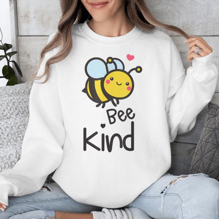 Bee Kind Bumble Bee Anti Bullying Teacher Kindness Matters Unisex Sweatshirt, funny design Bee Kind Bumble Bee Anti Bullying Teacher Kindness Matters Unisex Sweatshirt, funny design