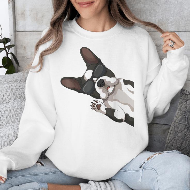 Boston Terrier Bostie Dog Kids Men Unisex Sweatshirt, funny design