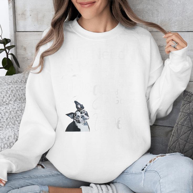 Boston Terrier Reading Books Love My Dog Men Women Kids T-Shirt Unisex Sweatshirt, funny design