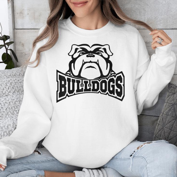 Bulldogs Teacher Student School Sports Fan Team Spirit Unisex Sweatshirt, funny design Bulldogs Teacher Student School Sports Fan Team Spirit Unisex Sweatshirt, funny design