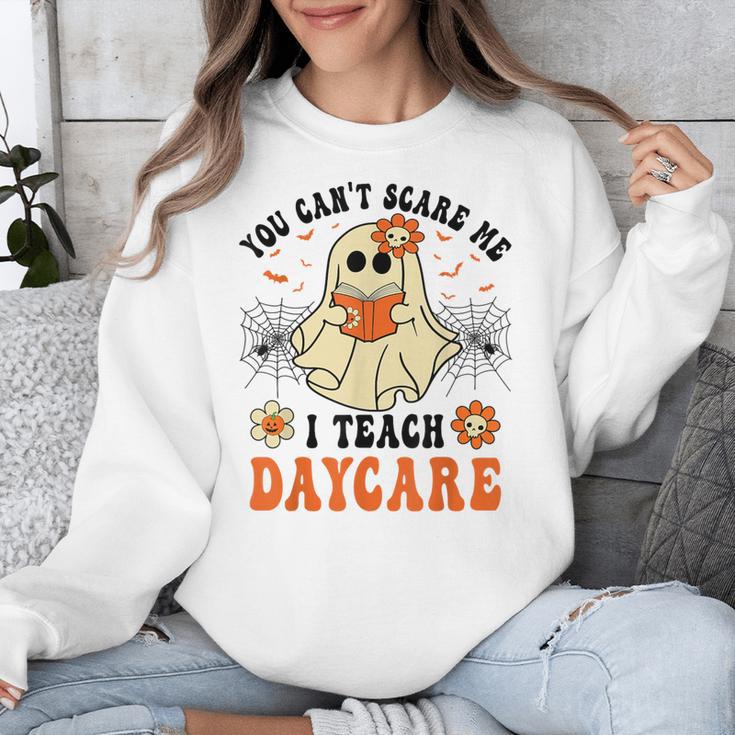 You Can't Scare Me I Teach Daycare Teacher Halloween Ghost Unisex Sweatshirt, funny design You Can't Scare Me I Teach Daycare Teacher Halloween Ghost Unisex Sweatshirt, funny design