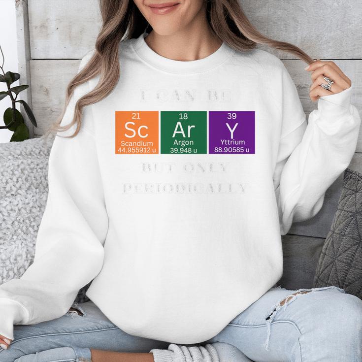 Chemisty Science Teacher Periodic Table Halloween Unisex Sweatshirt, Science Teacher Gifts, funny design