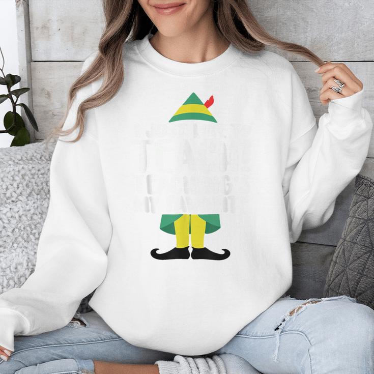 Duble2t I Just Like To Teach Teachings My Favorite Elf Teacher -Adults & -Kids Red Short Sleeve Unisex Sweatshirt, funny design