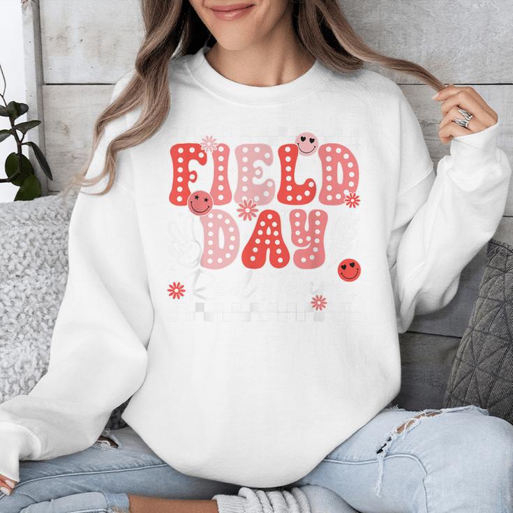 Field Day Red Team Outdoor Field Day Games For Kids Teacher Unisex Sweatshirt, funny design