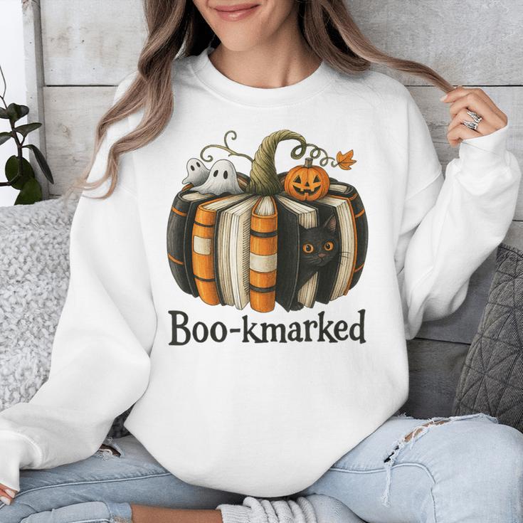Fun Fall Book Lover Cute Teacher Student Halloween Unisex Sweatshirt, funny design Fun Fall Book Lover Cute Teacher Student Halloween Unisex Sweatshirt, funny design