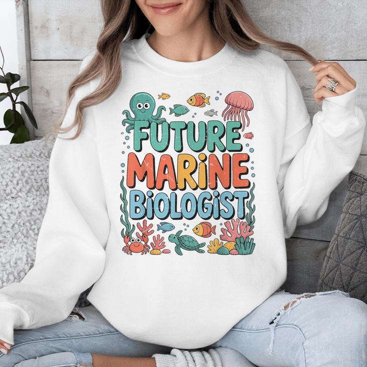 Future Marine Biologist Student Biology Teacher Kids Unisex Sweatshirt, Future Teacher Gifts, funny design Future Marine Biologist Student Biology Teacher Kids Unisex Sweatshirt, Future Teacher Gifts, funny design