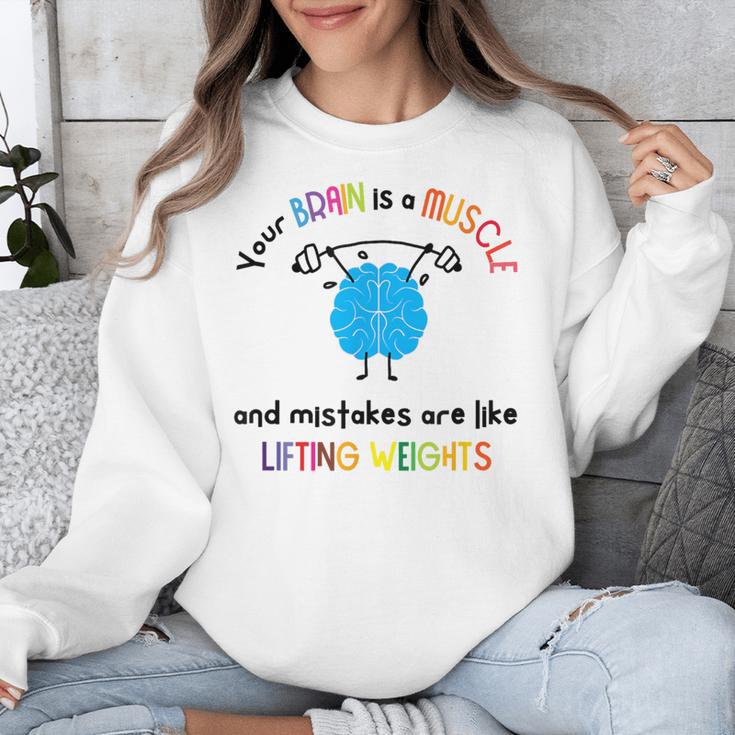 Growth Mindset Tee Teacher Quotes Men Women Kids Unisex Sweatshirt, funny design