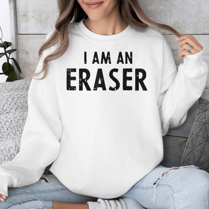 Halloween Teacher Im An Eraser Costume Kids Men Women Unisex Sweatshirt, funny design Halloween Teacher Im An Eraser Costume Kids Men Women Unisex Sweatshirt, funny design