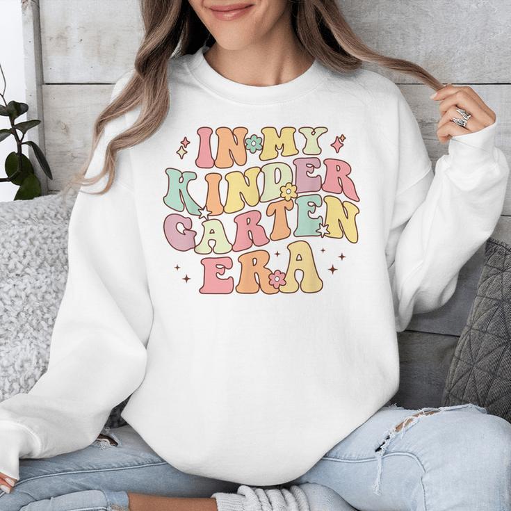 In My Kindergarten Era Retro Back To School Teacher Student Unisex Sweatshirt, funny design In My Kindergarten Era Retro Back To School Teacher Student Unisex Sweatshirt, funny design