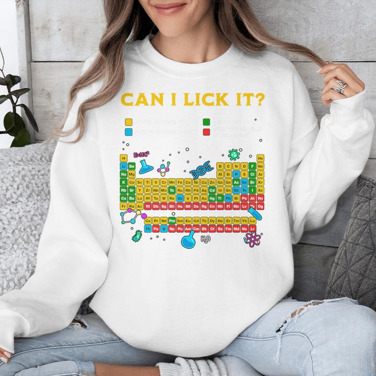 Can I Lick It Periodic Table Science Teacher Student Premium Tri-Blend Unisex Sweatshirt, Science Teacher Gifts, funny design Can I Lick It Periodic Table Science Teacher Student Premium Tri-Blend Unisex Sweatshirt, Science Teacher Gifts, funny design