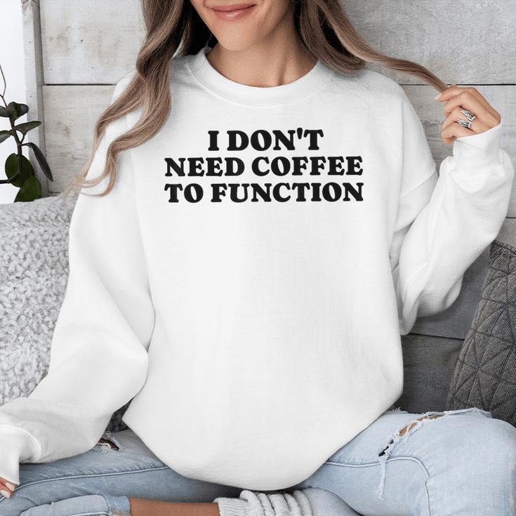 Lie Teacher Coffee Saying Humor School Women's Unisex Sweatshirt, funny design