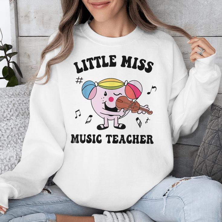 Little Miss Music Teacher Music Teacher Team Unisex Sweatshirt, funny design Little Miss Music Teacher Music Teacher Team Unisex Sweatshirt, funny design