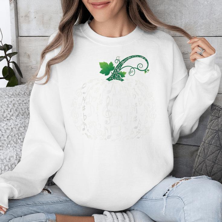 Music Notes Pumpkin Fall Music Teacher Unisex Sweatshirt, funny design Music Notes Pumpkin Fall Music Teacher Unisex Sweatshirt, funny design