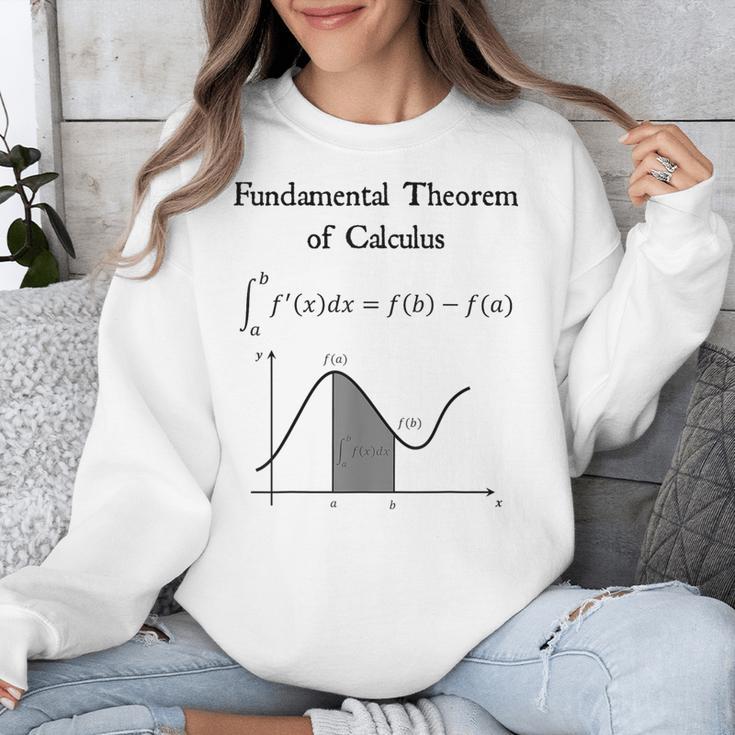 Nerdy Fundamental Theorem Of Calculus Math Teacher Geek Unisex Sweatshirt, funny design