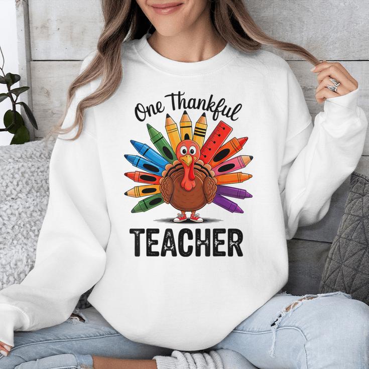 One Thankful Teacher Thanksgiving TurkeyCute Pencil Unisex Sweatshirt, funny design One Thankful Teacher Thanksgiving TurkeyCute Pencil Unisex Sweatshirt, funny design