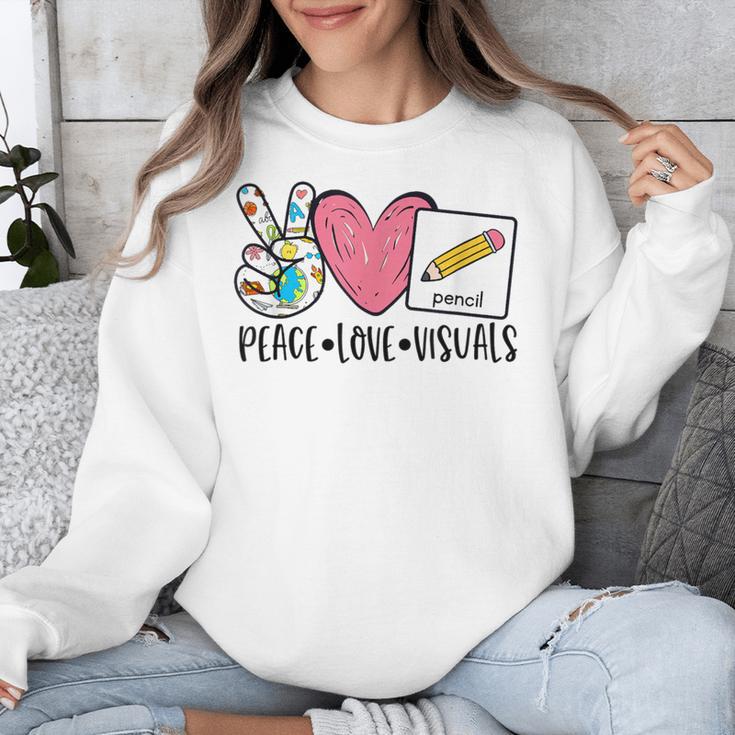 Peace Love Visuals Special Education Teacher Dream Team Unisex Sweatshirt, funny design Peace Love Visuals Special Education Teacher Dream Team Unisex Sweatshirt, funny design