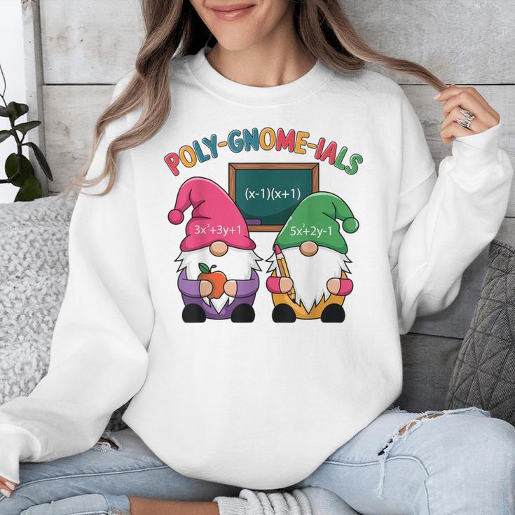 Poly-Gnome-Ials Algebra Teacher Calcul Teacher Unisex Sweatshirt, funny design Poly-Gnome-Ials Algebra Teacher Calcul Teacher Unisex Sweatshirt, funny design
