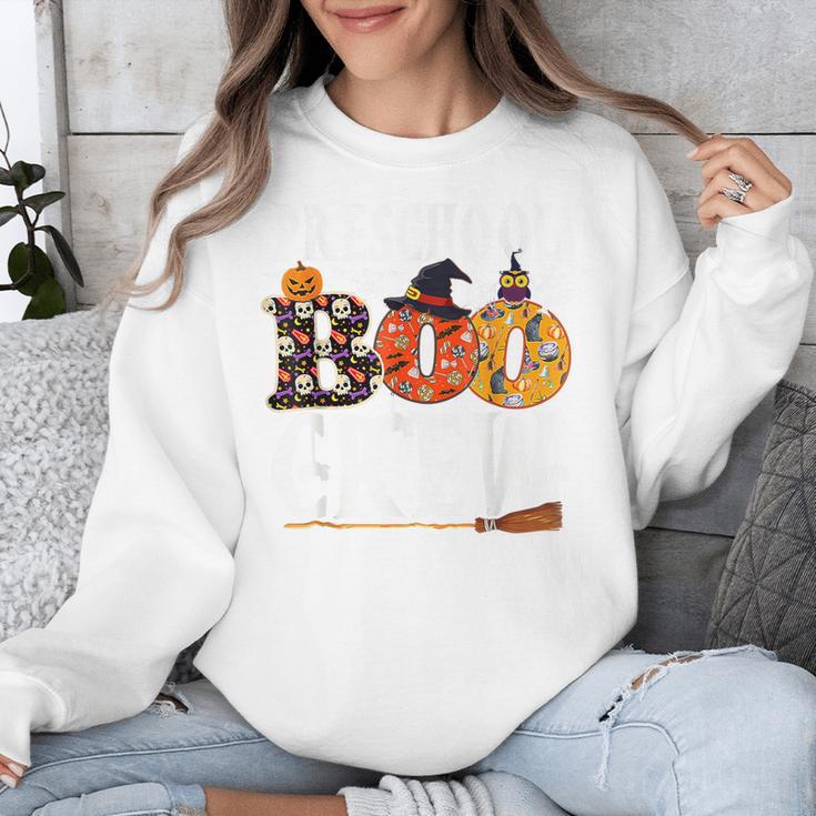Preschool Boo Crew Teacher Halloween Unisex Sweatshirt, funny design Preschool Boo Crew Teacher Halloween Unisex Sweatshirt, funny design