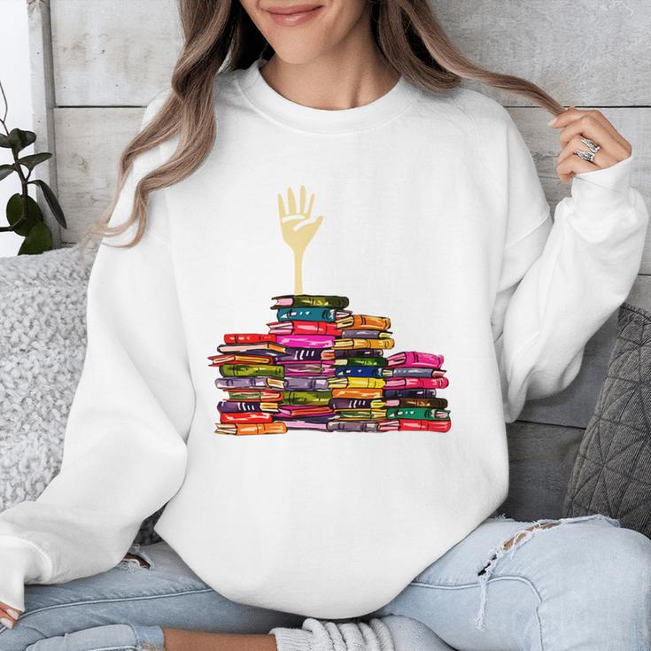 Reading Books Librarian Reader Nerd I'm Ok Teacher School Unisex Sweatshirt, funny design Reading Books Librarian Reader Nerd I'm Ok Teacher School Unisex Sweatshirt, funny design