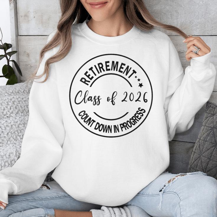 Retirement Class Of 2026 Count Down Progress Retired Teacher Unisex Sweatshirt, funny design