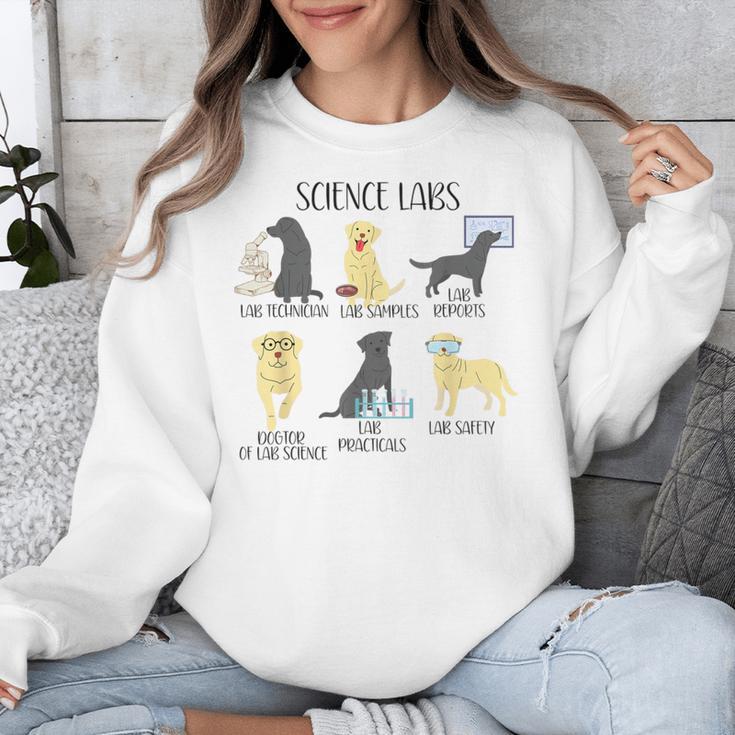 Science Labs Dogs Labrador Retriever Science Teacher Unisex Sweatshirt, Science Teacher Gifts, funny design Science Labs Dogs Labrador Retriever Science Teacher Unisex Sweatshirt, Science Teacher Gifts, funny design