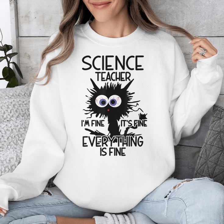 Science Teacher Appreciation Merch -Adults -Youth Grey Classic Fit Modern Science Theme Cartoon Unisex Sweatshirt, Science Teacher Gifts, funny design Science Teacher Appreciation Merch -Adults -Youth Grey Classic Fit Modern Science Theme Cartoon Unisex Sweatshirt, Science Teacher Gifts, funny design