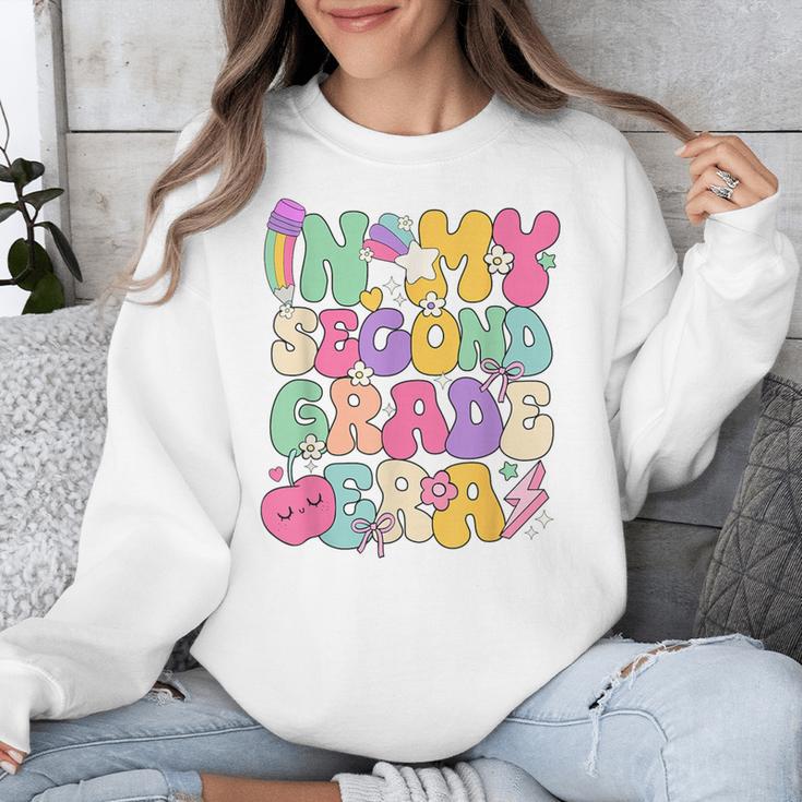 In My Second Grade Era Teachers Women Back To School Girls Unisex Sweatshirt, funny design In My Second Grade Era Teachers Women Back To School Girls Unisex Sweatshirt, funny design