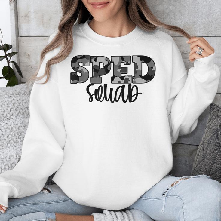 Special Education Squad Camo SPED Teacher Unisex Sweatshirt, funny design Special Education Squad Camo SPED Teacher Unisex Sweatshirt, funny design