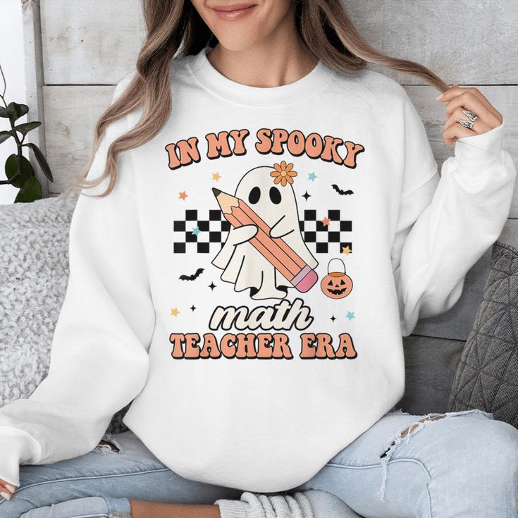 In My Spooky Math Teacher Era Groovy Retro Halloween Costume For Men Women Unisex Sweatshirt, Groovy Teacher Gifts, funny design In My Spooky Math Teacher Era Groovy Retro Halloween Costume For Men Women Unisex Sweatshirt, Groovy Teacher Gifts, funny design