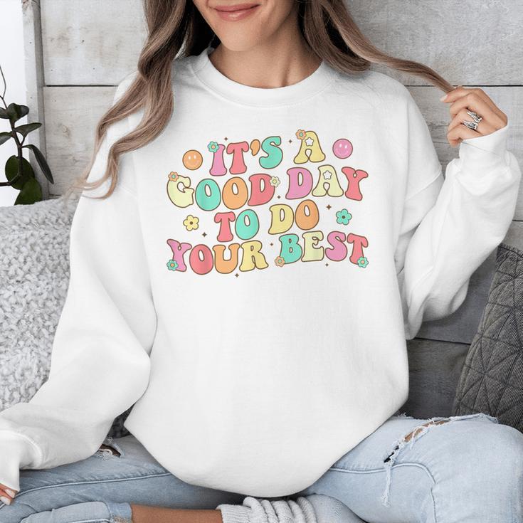 Teacher Testing Shirt It's A Good Day To Do Best Groovy Unisex Sweatshirt, Groovy Teacher Gifts, funny design Teacher Testing Shirt It's A Good Day To Do Best Groovy Unisex Sweatshirt, Groovy Teacher Gifts, funny design
