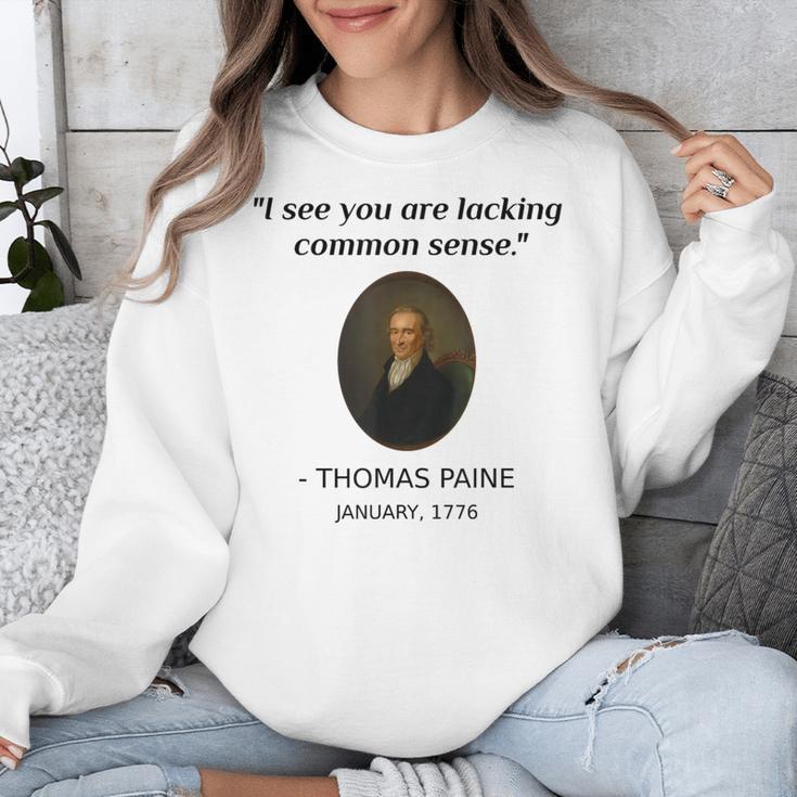 Thomas Paine Common Sense USA History Teacher Student Unisex Sweatshirt, History Teacher Gifts, funny design Thomas Paine Common Sense USA History Teacher Student Unisex Sweatshirt, History Teacher Gifts, funny design